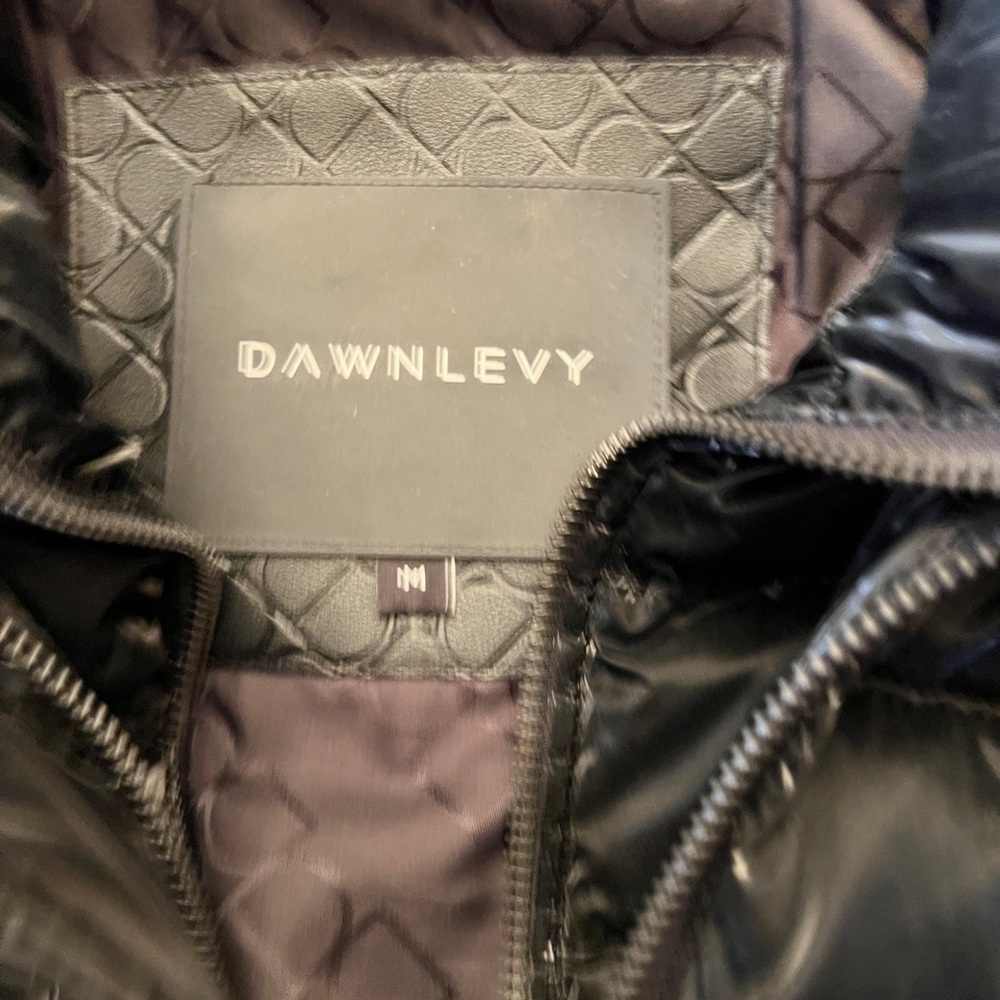 Dawn Levy Kimmy Hooded Shine Puffer Size Medium — image 5 of 8
